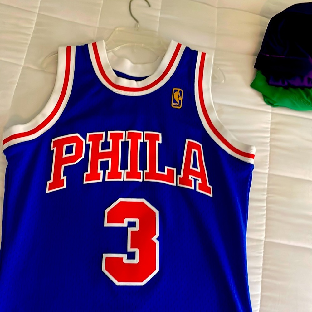 96-97 Allen Iverson Swingman Hardwood Classics size Mens small